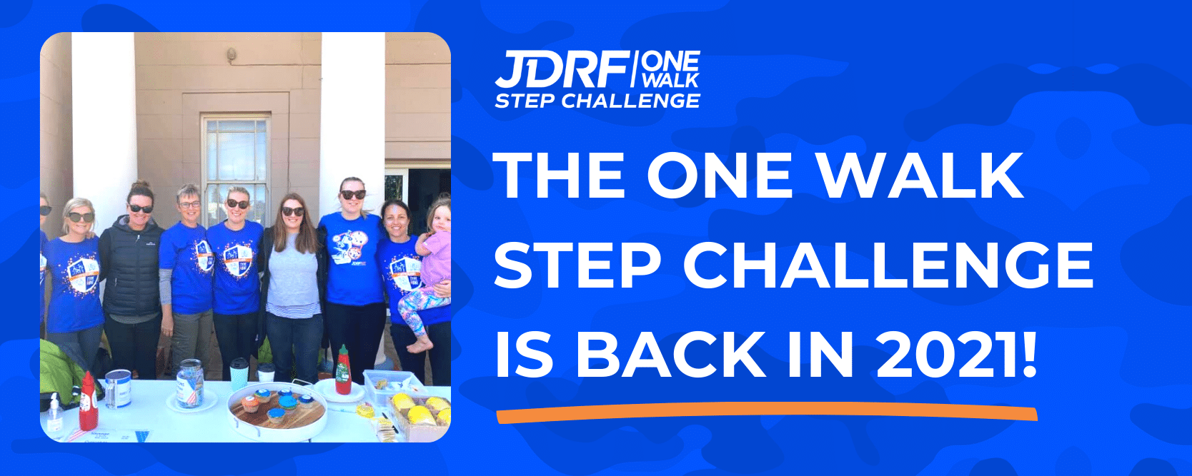 Help us explore more possibilities of T1D research: join this year’s One Walk Step Challenge