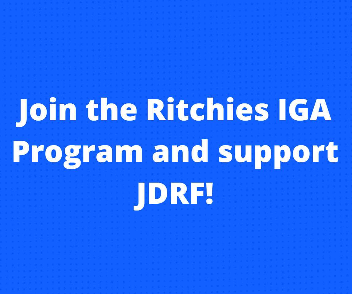 Help raise funds for T1D research with the Ritchies Card!