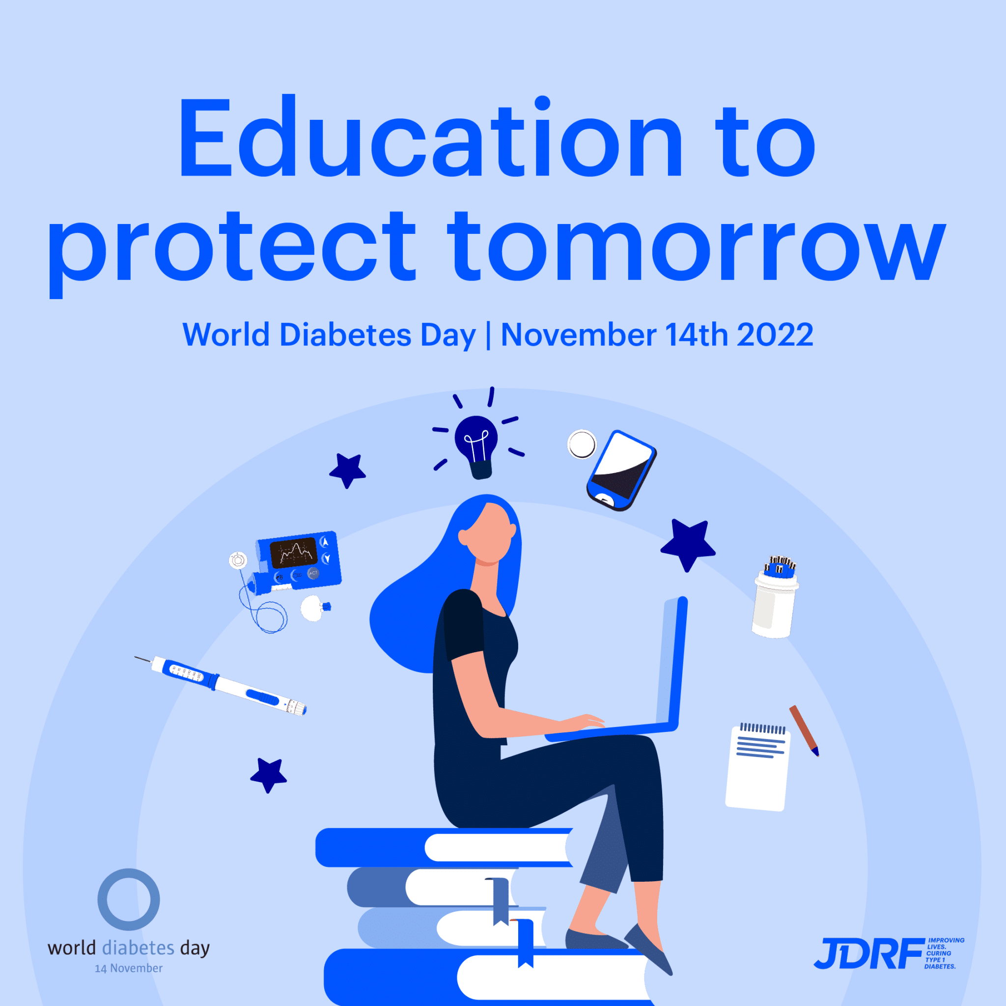 World Diabetes Day Access to T1D education JDRF Australia