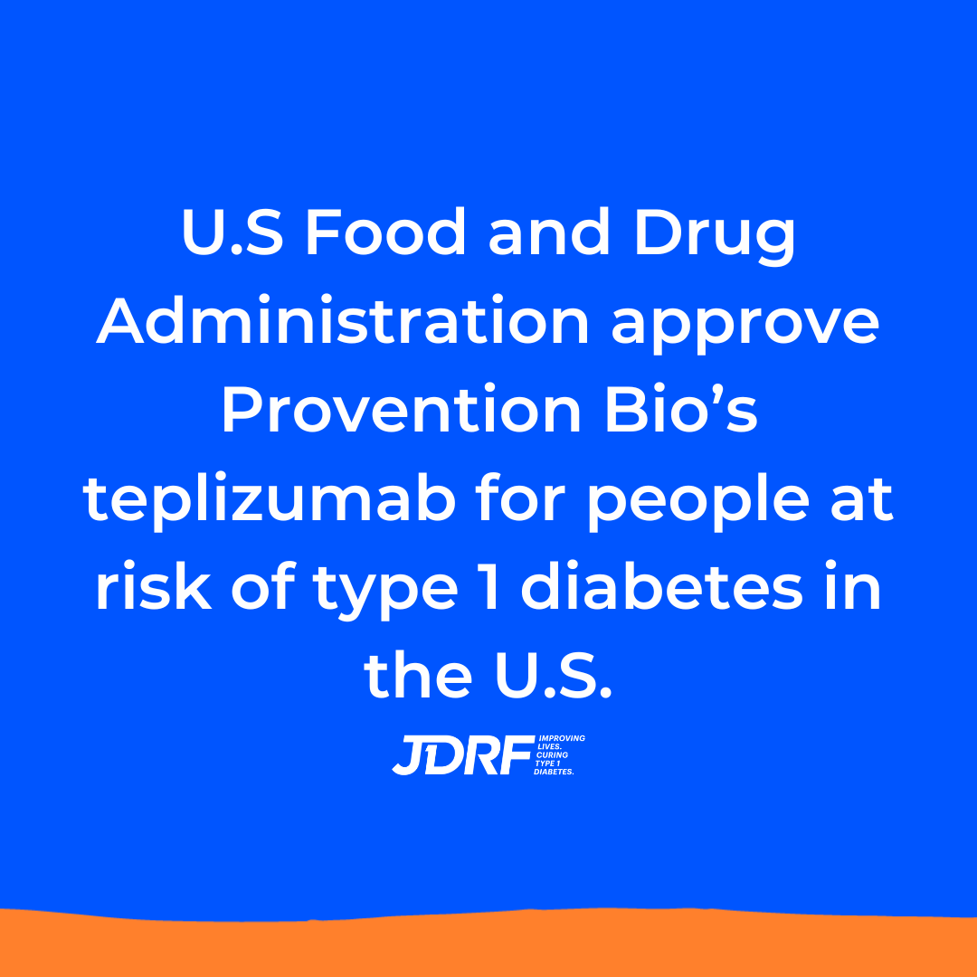 FDA approves teplizumab to delay type 1 diabetes in at-risk individuals in US 