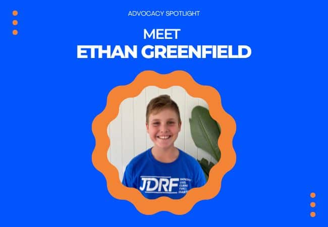 From Boothby to Biden: Ethan Greenfield’s journey living with type 1 diabetes and JDRF advocacy