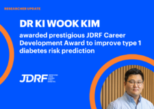 Dr Ki Wook Kim awarded JDRF Career Development Award to improve type 1 diabetes risk prediction