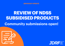 Review of NDSS subsidised products: community submissions open