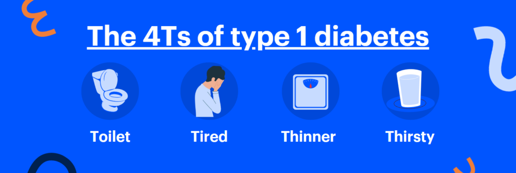 4 warning signs of type 1 diabetes