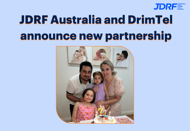 JDRF Australia and DrimTel announce new partnership