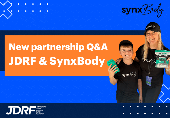 New partnership: JDRF & SynxBody Q&A