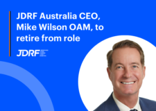 JDRF Australia CEO, Mike Wilson OAM, to retire from role