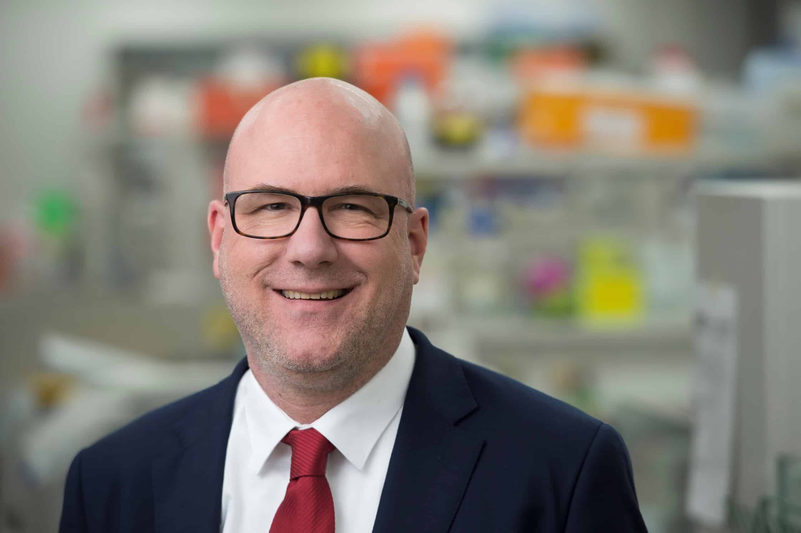 Headshot of Professor Christoph Hagemeyer looking at the camera 