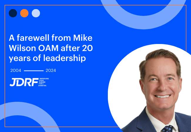 Farewell from Mike Wilson OAM