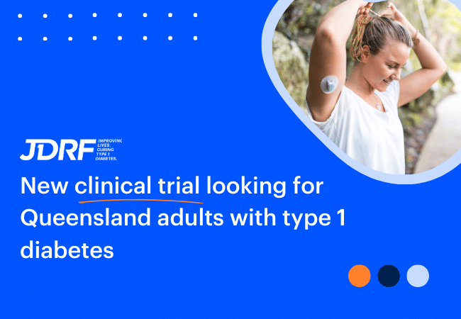 New clinical trial looking for Queensland adults with type 1 diabetes